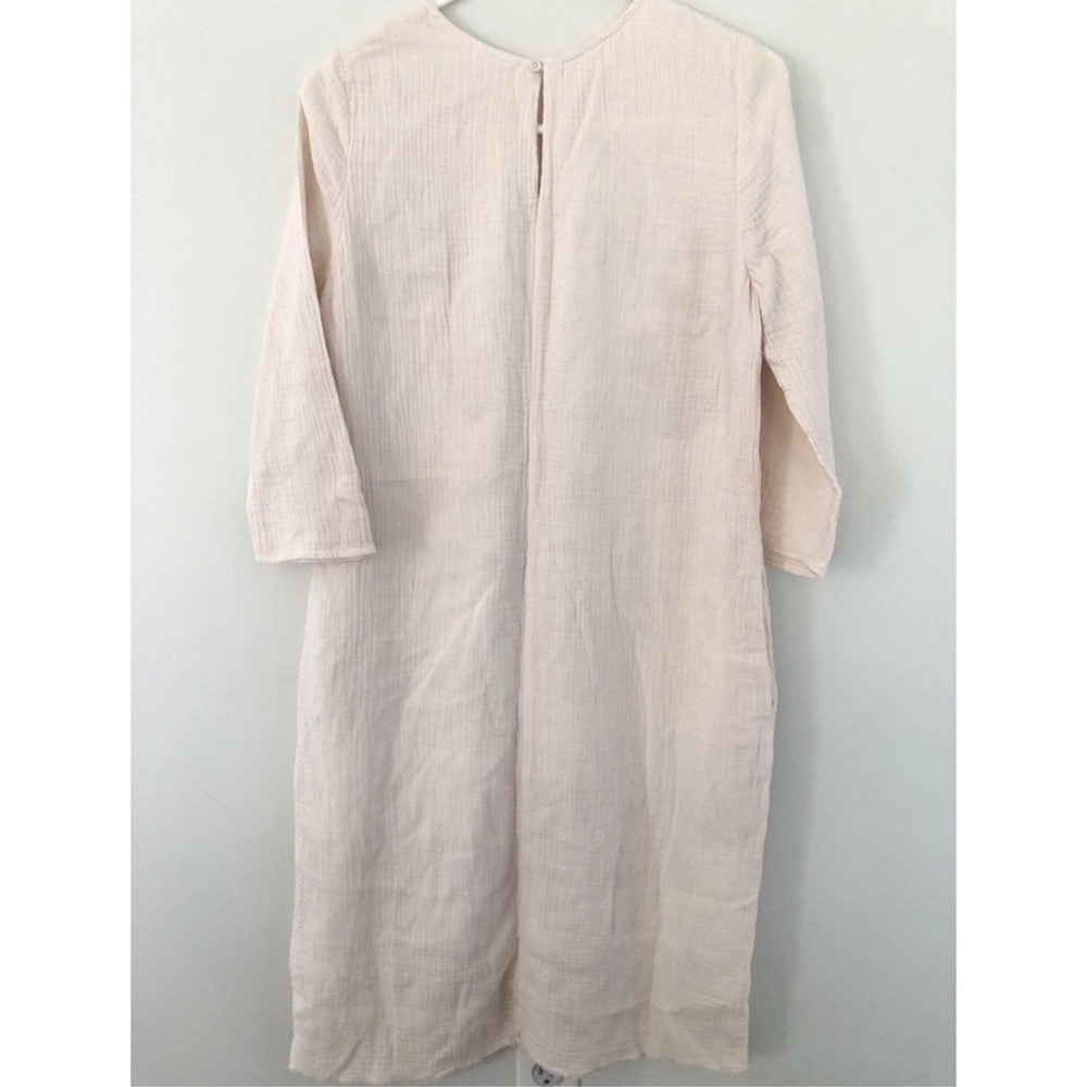 NWT SUUNDAY Ivory The Gauze Charlie Dress Medium